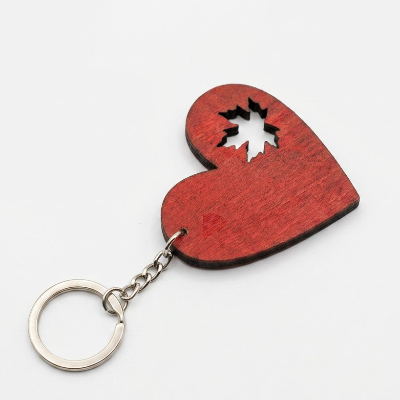 Engraved Wooden Keychains