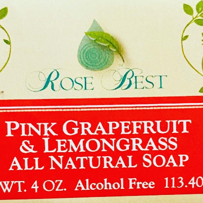 Pink Grapefruit And Lemongrass All Natural Soap