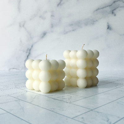 Beeswax Bubble Candle (Big)