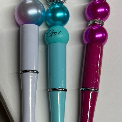 Beaded Ballpoint Pens
