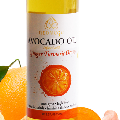 Ginger Turmeric Orange Avocado Oil
