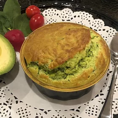 Cheese & Spinach Soufflé