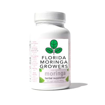 Moringa Leaf Powder Capsule (100ct)