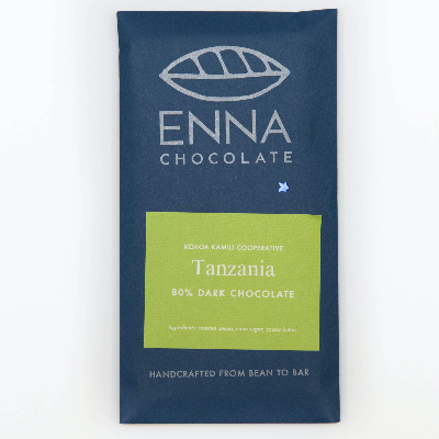 80% Tanzania Single Origin Dark Chocolate