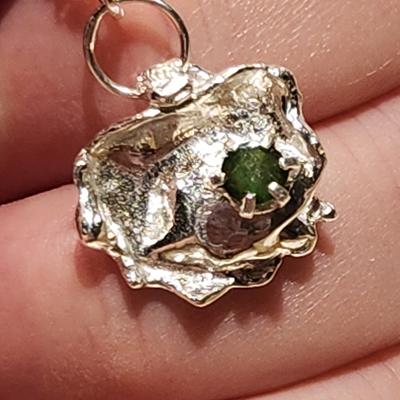 Gemstone + Metalsmithed Pendants