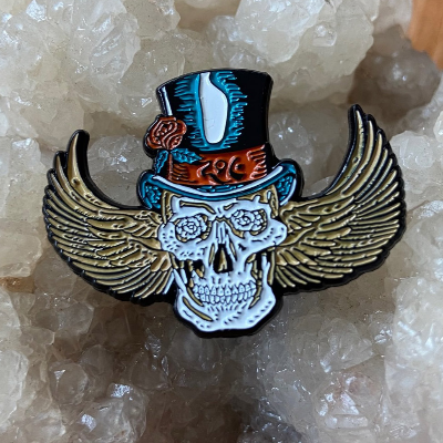 Roots Of Creation Skull Pin
