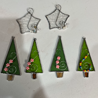 Stained Glass Ornaments And Suncatchers