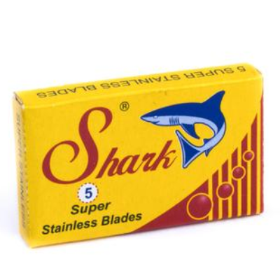 Shark Super Stainless Double Edge Blades - 5 Blades