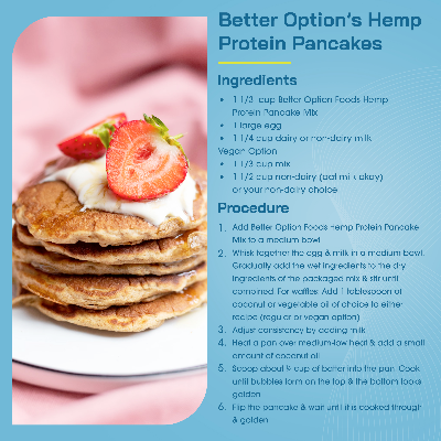 Gf Hemp Protein Pancake & Waffle Mix