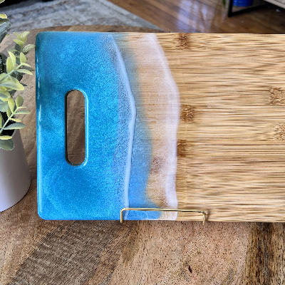 Ocean-Inspired Medium Bamboo Board