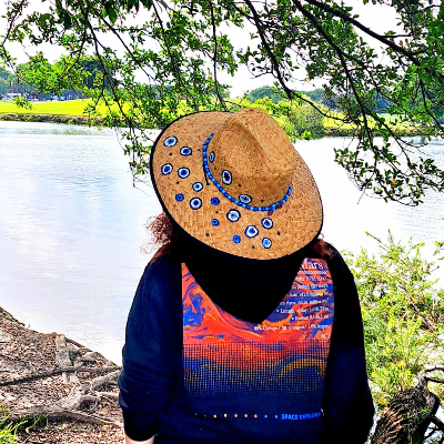 Mandala Eye Of God Hat