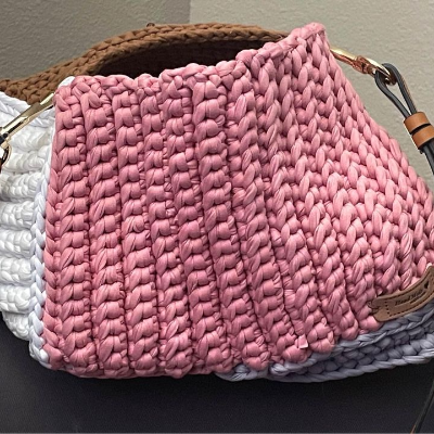 Handcrafted Crochet Shoulder Bag