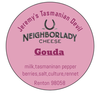 Jeremy's Tasmanian Pepper Berry Gouda