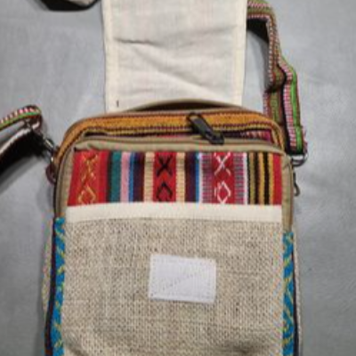 Small Hemp Purse/Shoulder Bag