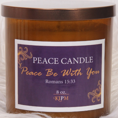 Peace Candle - Peace Be With You