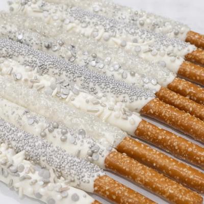 Hand-Dipped Chocolate Covered Pretzels