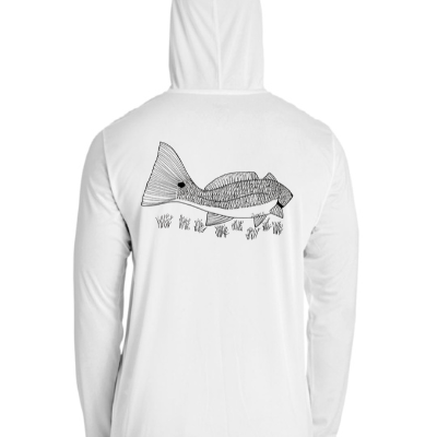 Men's Upf50  Dryfit Redfish Hoodie