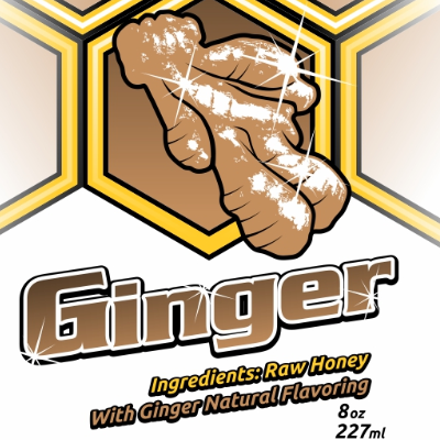 8 Oz Ginger Honey