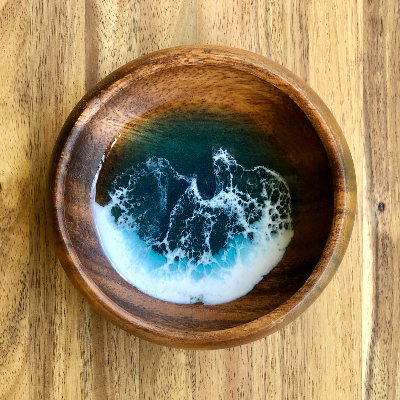 Ocean Resin Bowl