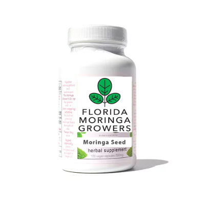 Moringa Seed Powder Capsule (100ct)