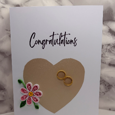 Congratulations - Wedding Or Engagemnt Card