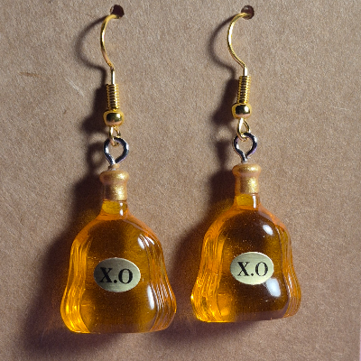 Boozy Booze Resin Earings