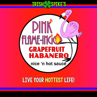 Pink Flame-Ingo Grapefruit Habanero Hot Sauce