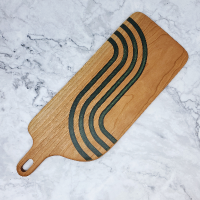 Wood And Resin Charcuterie Board