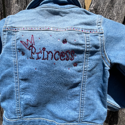 Girls Infant And Toddler Designer Denim Jackets