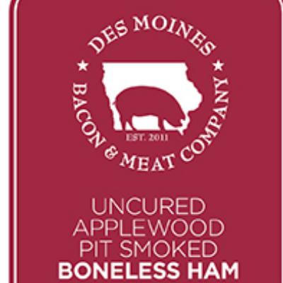 Uncured Applewood Smoked Boneless 1/2 Ham