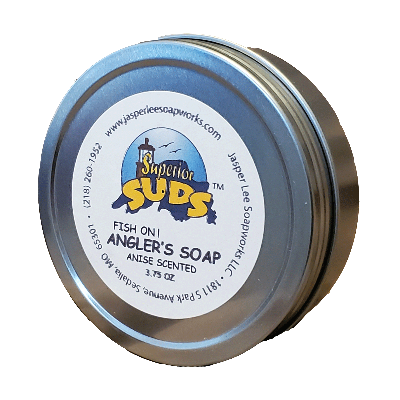 Fish On! Angler's Soap In A Tin