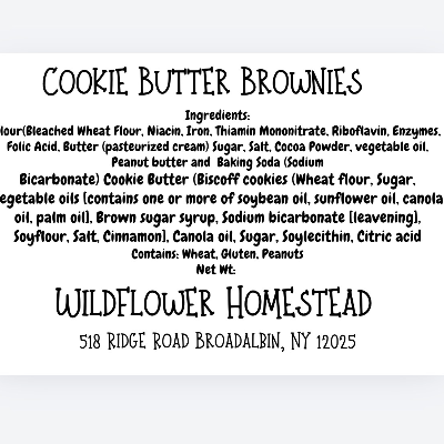 Cookie Butter Brownies