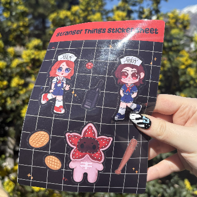 Things Are Strange Sticker Sheet