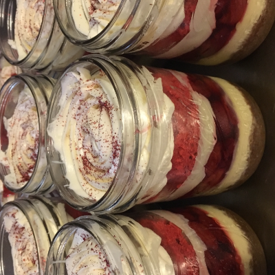 Cheesecakes & Desserts In Jars