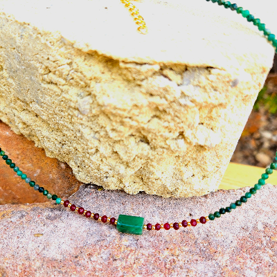 Emerald Ruby Choker