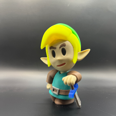 Link And Zelda Figurine/Toy
