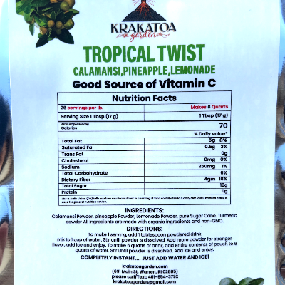 #1 Best Seller: Tropical Twist- Calamansi,Pineapple,Lemonade