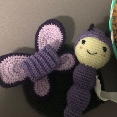 Caterpillar/Butterfly Stuffy