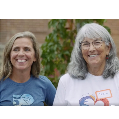Becky DeMers and Mona Stafford