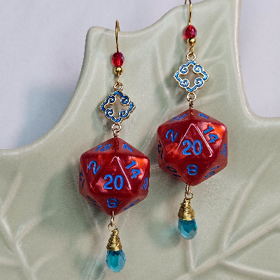 Nerdy Interests And Hobby Dangle Earrings