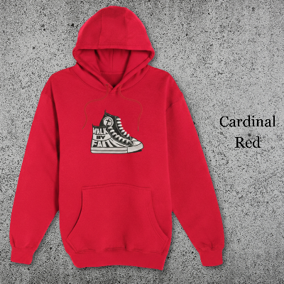 “Walk By Faith” Premium Embroidered Hoodie