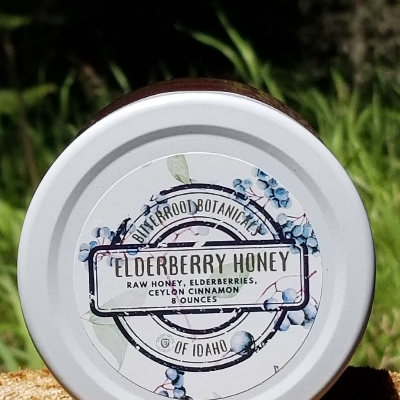 Elderberry Infused Honey