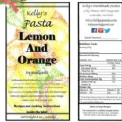 Lemon And Orange Pasta