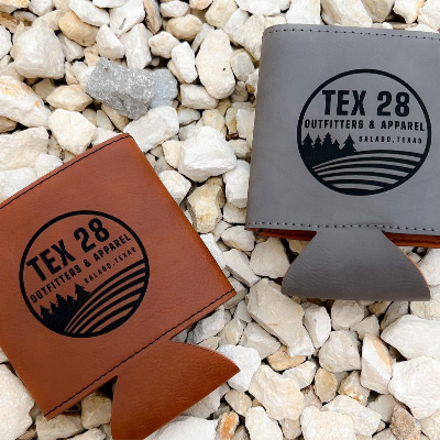 Leatherette Koozies