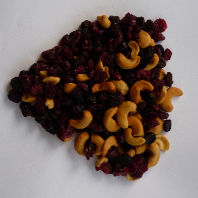 Raisins, Cashews And Dried Cranberries