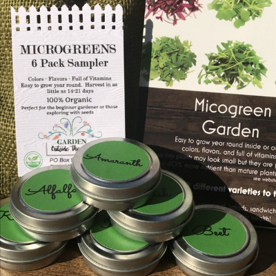 Microgreen 6 Pock Seed Sampler