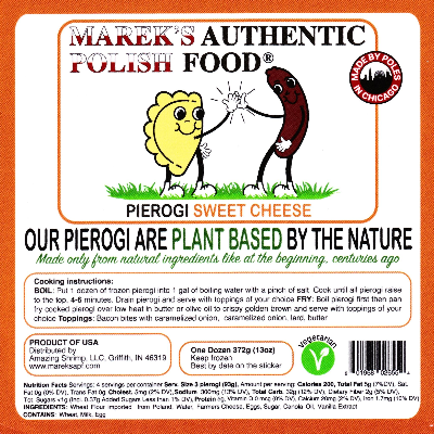 Pierogi Sweet Cheese