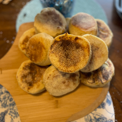 Sourdough English Muffins