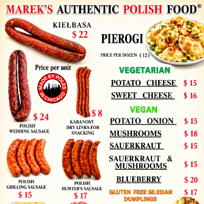 Fresh Polish Sausage -Kielbasa Biala Surowa