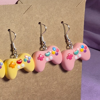 Gamer! Controller Earrings
